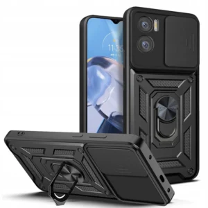 Tech-Protect CamShield Pro Case for Motorola Moto E22 / E22i - Blackeng