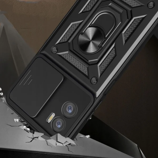 Tech-Protect CamShield Pro Case for Motorola Moto E22 / E22i - Blackeng