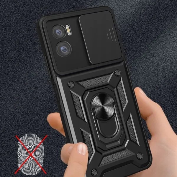 Tech-Protect CamShield Pro Case for Motorola Moto E22 / E22i - Blackeng