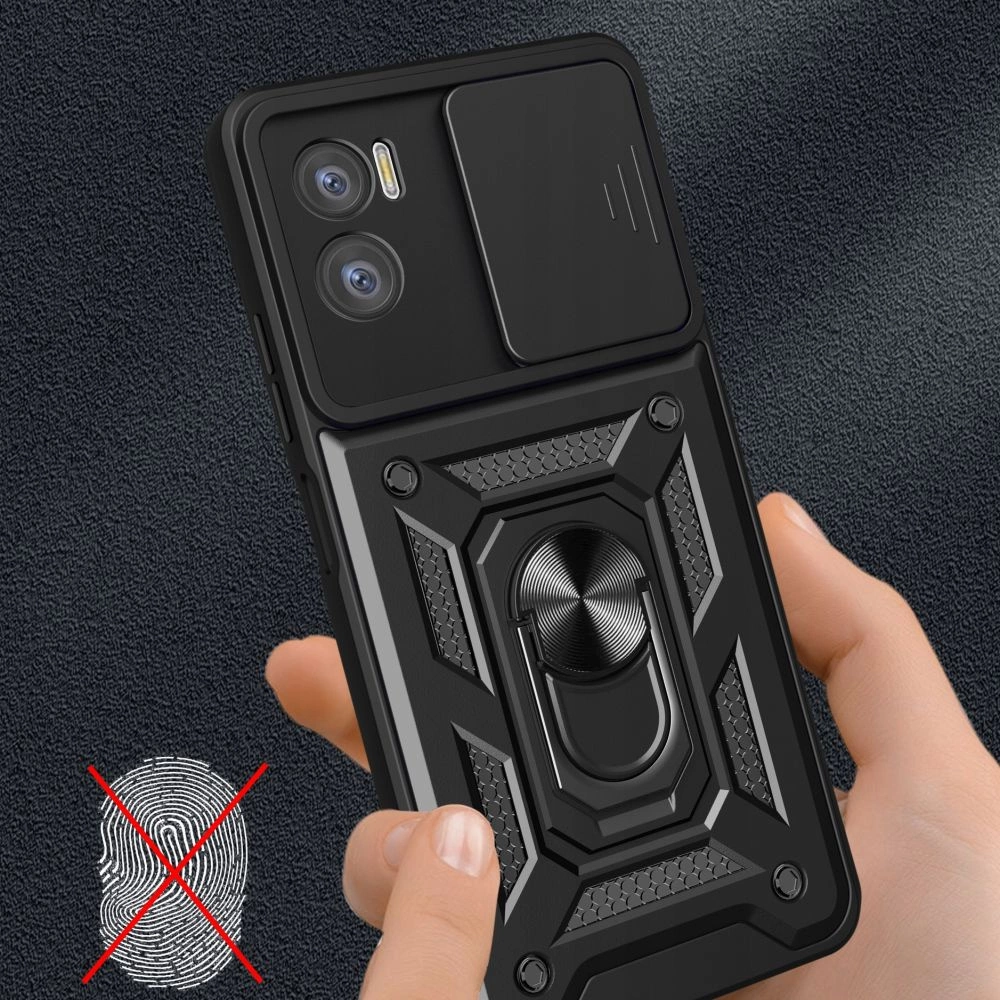 Tech-Protect CamShield Pro Case for Motorola Moto E22 / E22i - Blackeng
