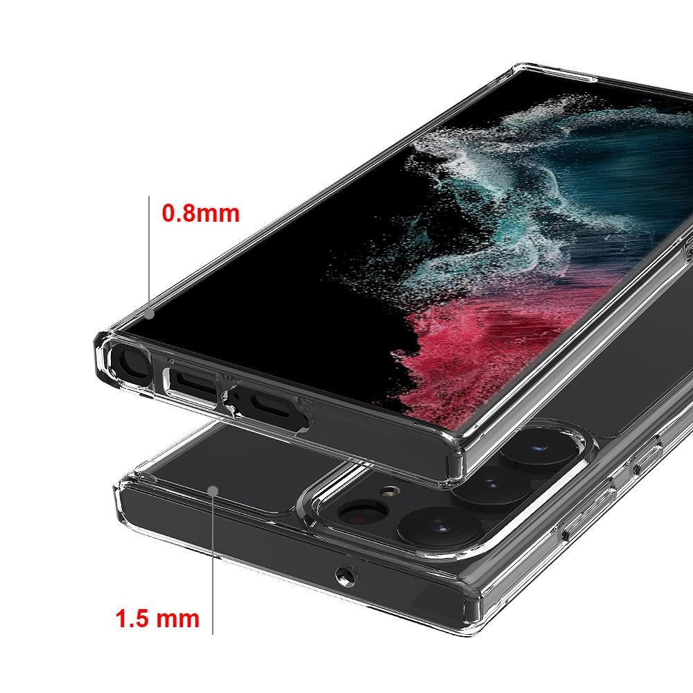 Tech-Protect FlexAir Hybrid Case for Samsung Galaxy S23 Ultra - Transparenteng