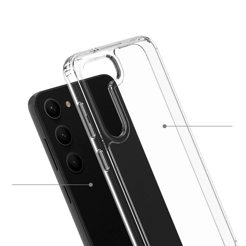 Tech-Protect FlexAir Hybrid Case for Samsung Galaxy S23 Ultra - Transparenteng