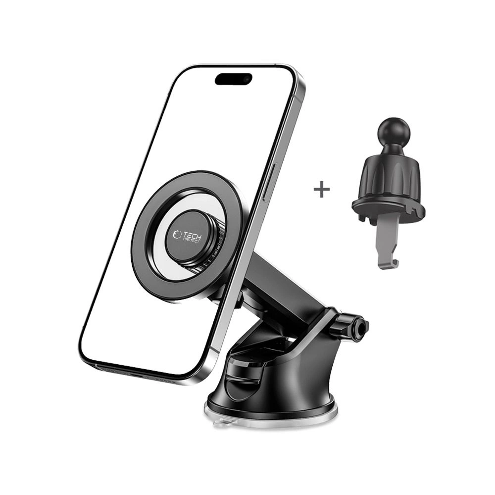 Tech-Protect N51 MagSafe Car Phone Holder for Cockpit/Air Vent - Blackeng