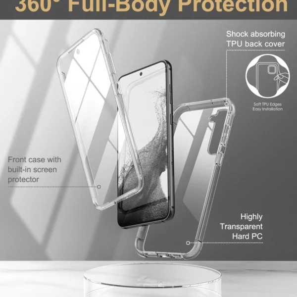 Tech-Protect Kevlar Case for Samsung Galaxy S23+ - Transparenteng