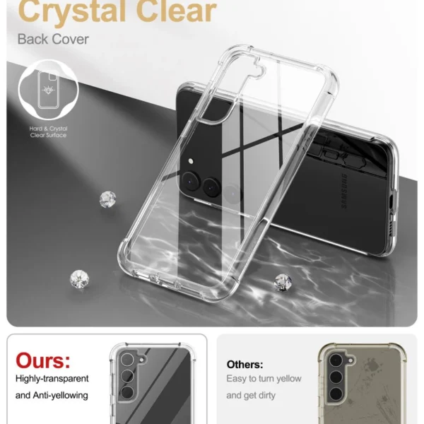 Tech-Protect Kevlar Case for Samsung Galaxy S23+ - Transparenteng