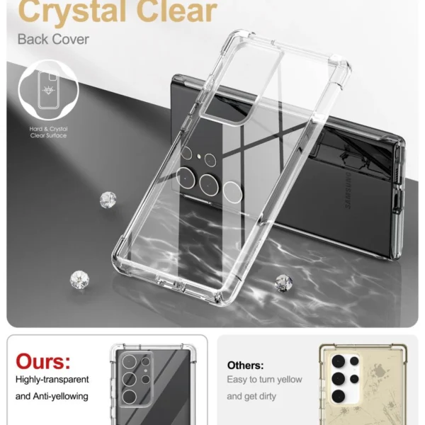 Tech-Protect Kevlar Case for Samsung Galaxy S23 Ultra - Transparenteng