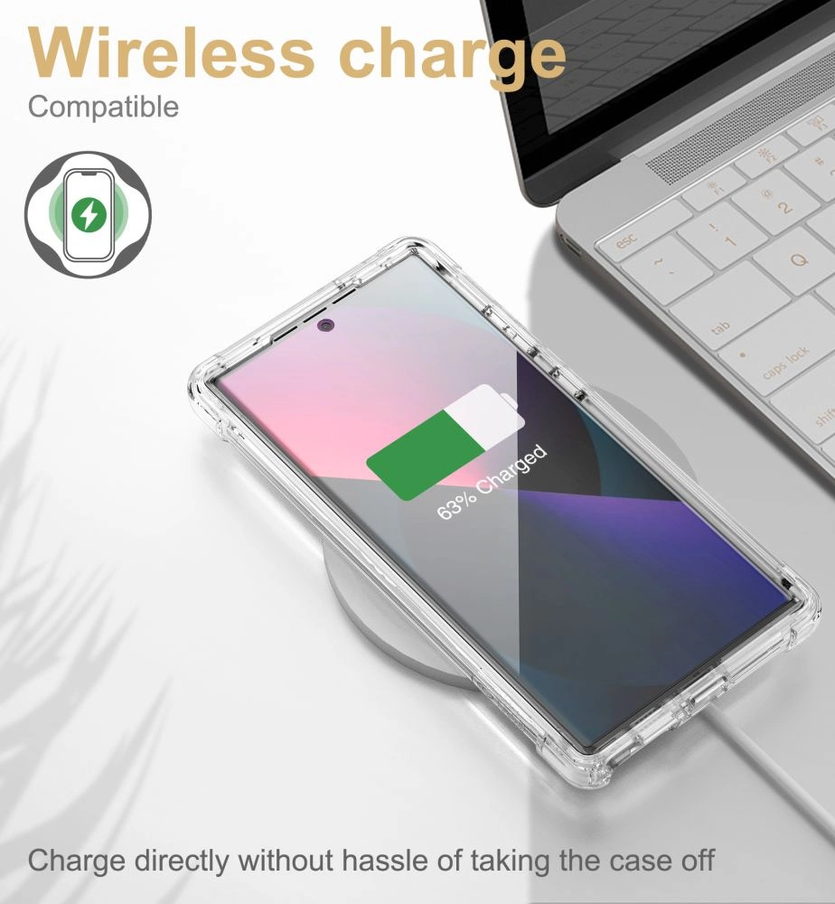 Tech-Protect Kevlar Case for Samsung Galaxy S23 Ultra - Transparenteng
