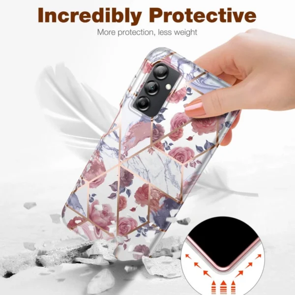 Tech-Protect Velar Case for Samsung Galaxy A14 4G / 5G - Pinkeng