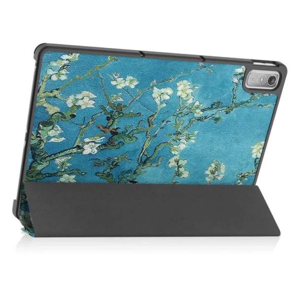 Tech-Protect SmartCase for Lenovo Tab P11 (2nd gen.) 11.5" TB-350 - blue with sakura flowerseng