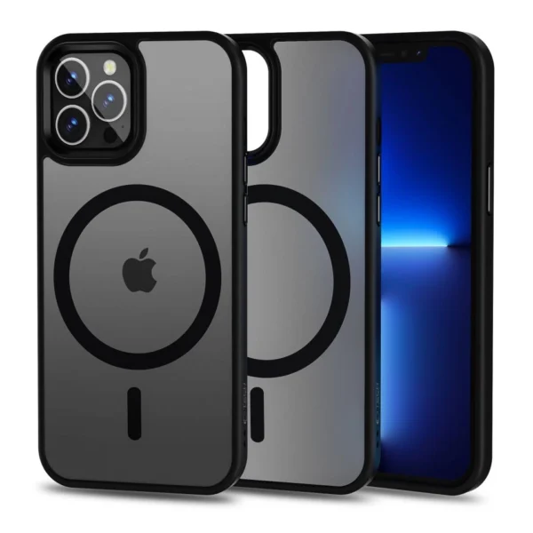 Tech-Protect MagMat MagSafe Case for iPhone 12 Pro Max - Matte Blackeng