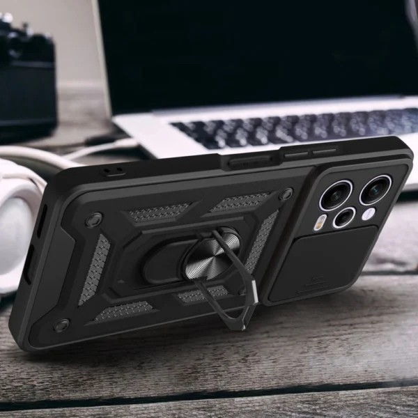 Tech-Protect CamShield Pro Case for Xiaomi Redmi Note 12 Pro 5G / Poco X5 Pro 5G - Blackeng