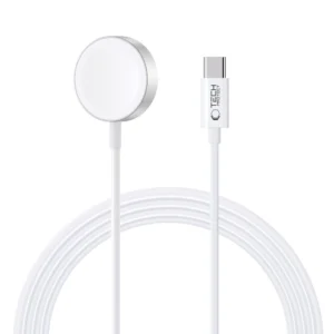 Tech-Protect UltraBoost Magnetic Inductive Charger with USB-C Connector for Apple Watch 1.2m - Whiteeng