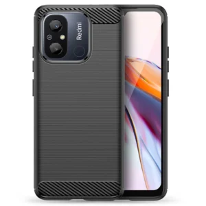 Tech-Protect TPUCarbon case for Xiaomi Redmi 12C - blackeng