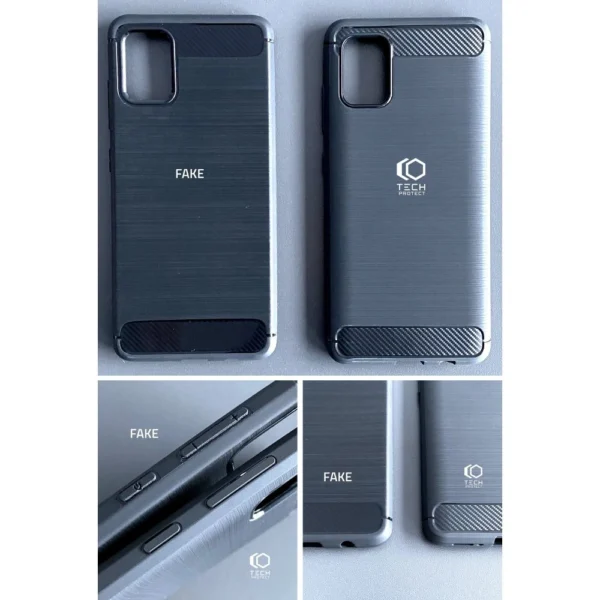 Tech-Protect TPUCarbon case for Xiaomi Redmi 12C - blackeng