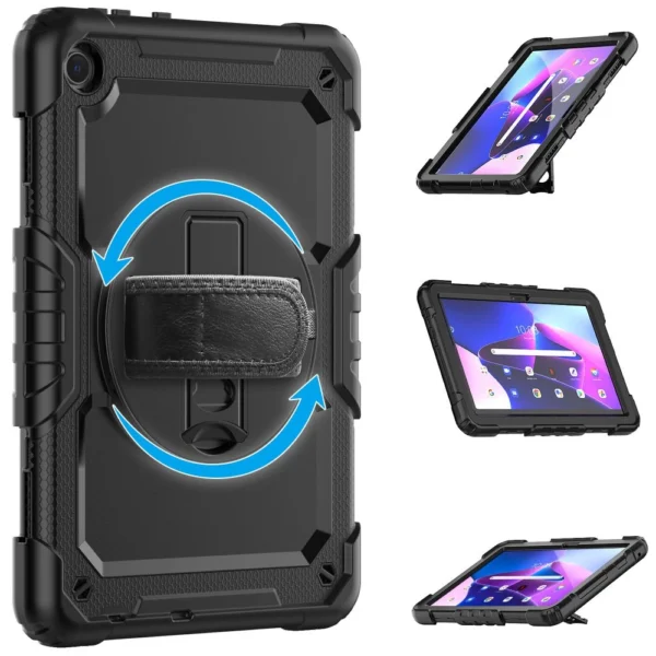 Tech-Protect Solid360 Case for Lenovo Tab M10 (3rd Gen.) 10.1" TB-328 - Blackeng
