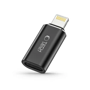 Tech-Protect UltraBoost Lightning (Male) / USB-C (Female) Adapter - Blackeng