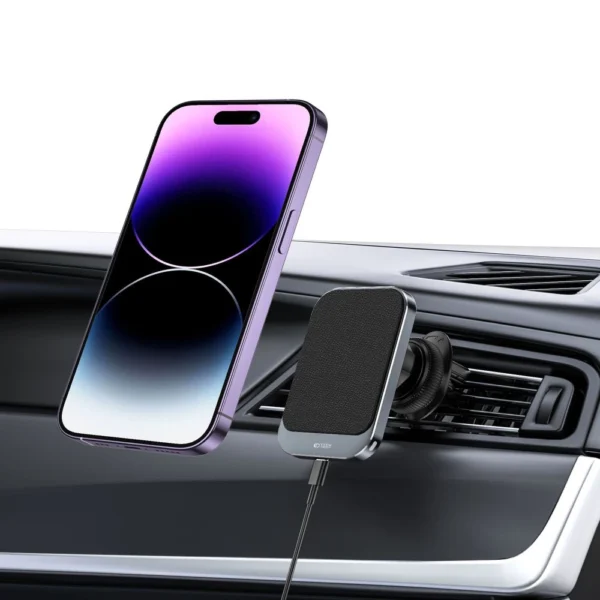 Tech-Protect MM15W-V2 Car Phone Holder with MagSafe 15W Inductive Charger for Air Vent - Blackeng