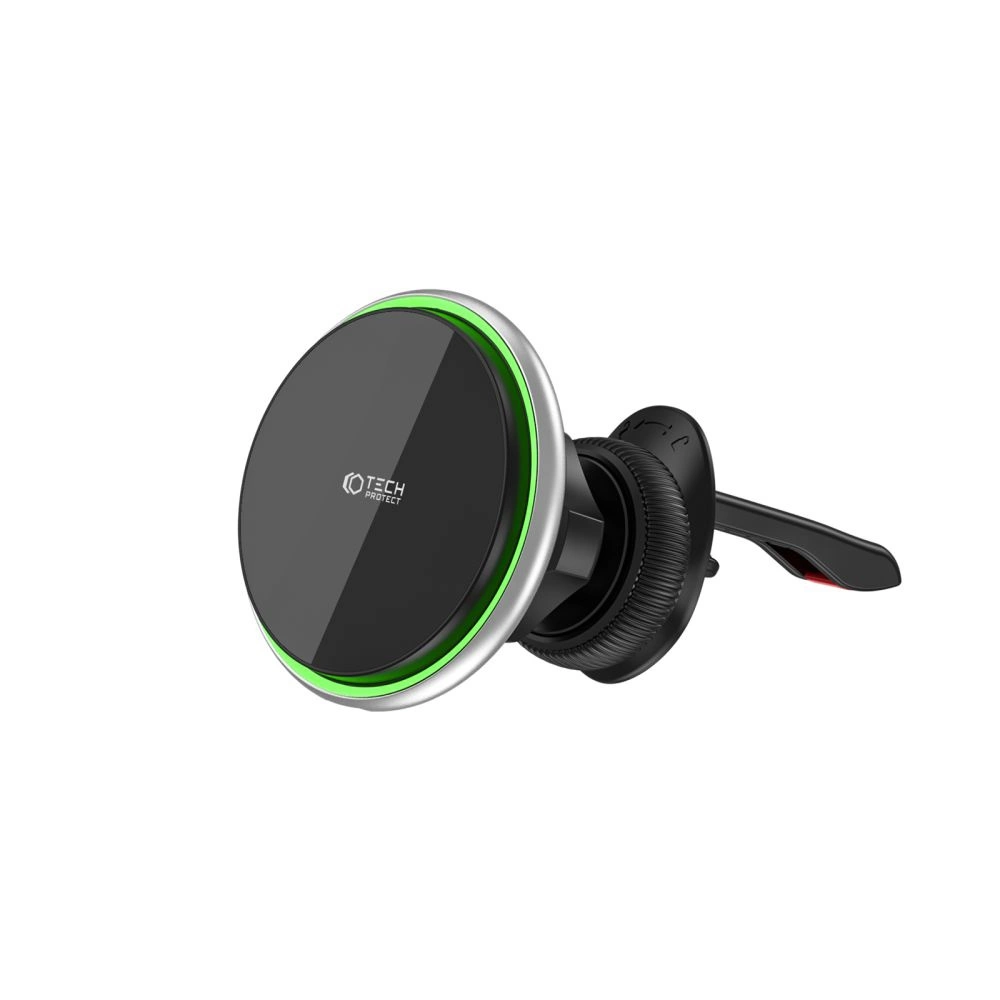 Tech-Protect MM15W-V3 Car Phone Holder with MagSafe 15W Inductive Charger for Air Vent - Blackeng