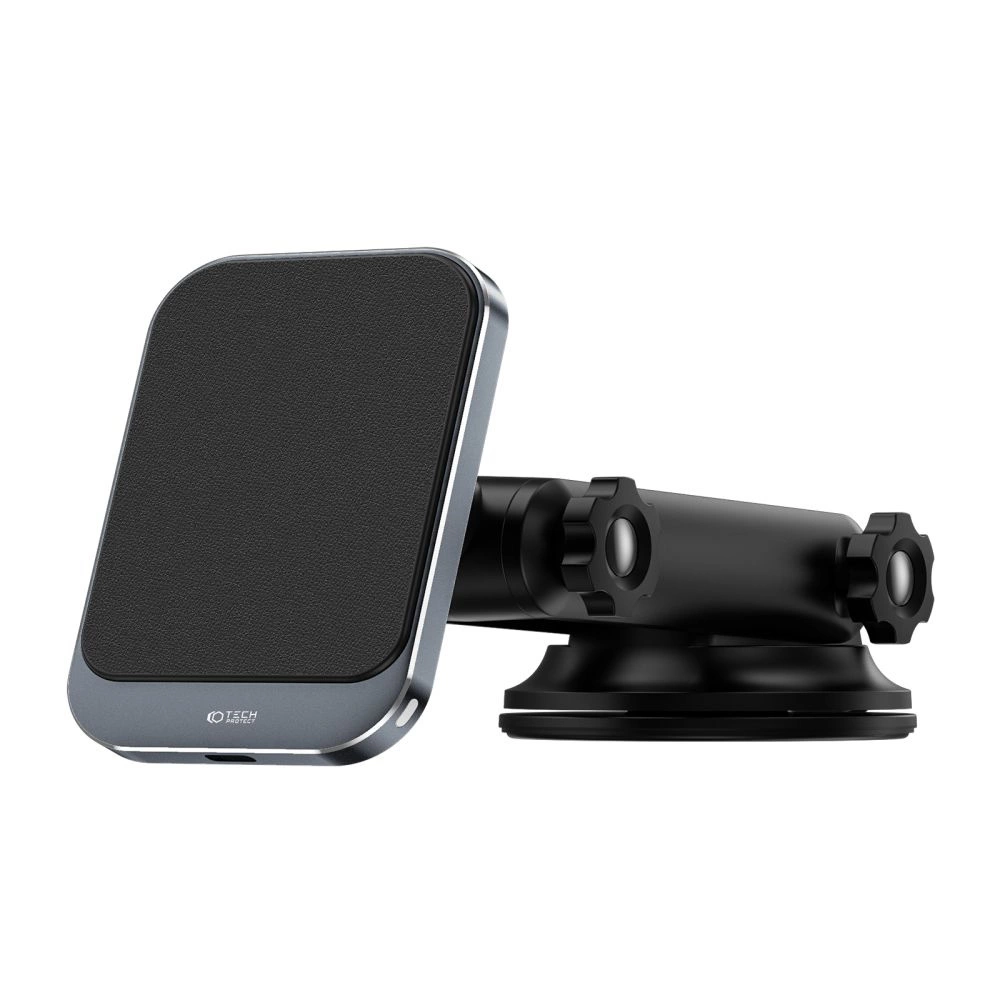 Tech-Protect MM15W-V2 Car Phone Holder with MagSafe 15W Inductive Charger for Cockpit - Blackeng