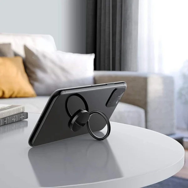 Tech-Protect Magnetic Phone Ring Holder / Ring with Stand Function - Pink Flowerseng