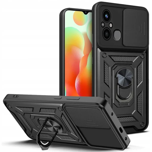 Tech-Protect CamShield Pro Case for Xiaomi Redmi 12C - Blackeng