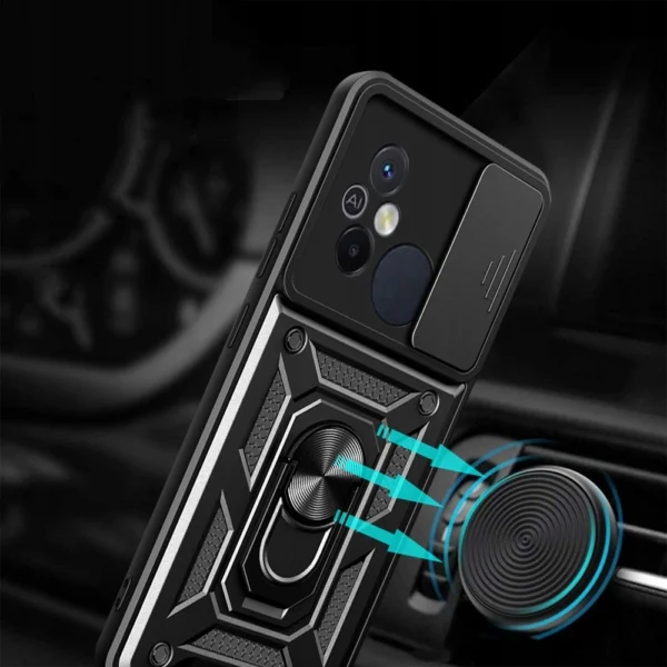 Tech-Protect CamShield Pro Case for Xiaomi Redmi 12C - Blackeng