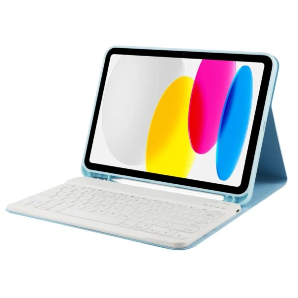 Tech-Protect SC Pen + Keyboard Case with Keyboard for iPad 10.9" 2022 - Light Blueeng