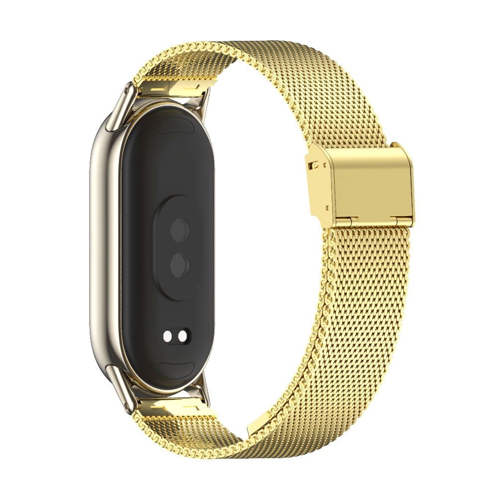 Tech-Protect MilaneseBand strap for Xiaomi Smart Band 8 / 8 NFC - goldeng