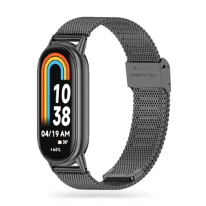 Tech-Protect MilaneseBand Strap for Xiaomi Smart Band 8 / 8 NFC - Blackeng