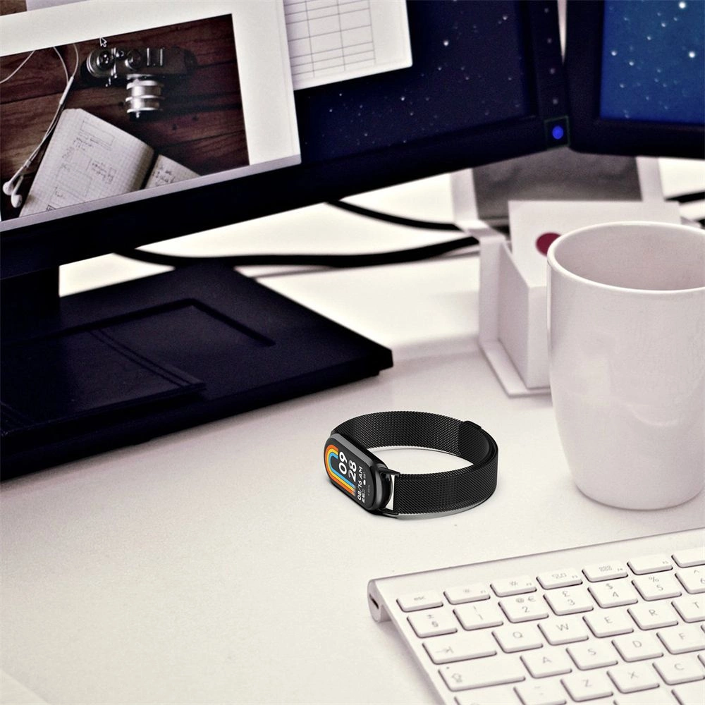 Tech-Protect MilaneseBand Strap for Xiaomi Smart Band 8 / 8 NFC - Silvereng