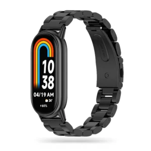 Tech-Protect Stainless Bracelet for Xiaomi Smart Band 8 / 8 NFC - Blackeng