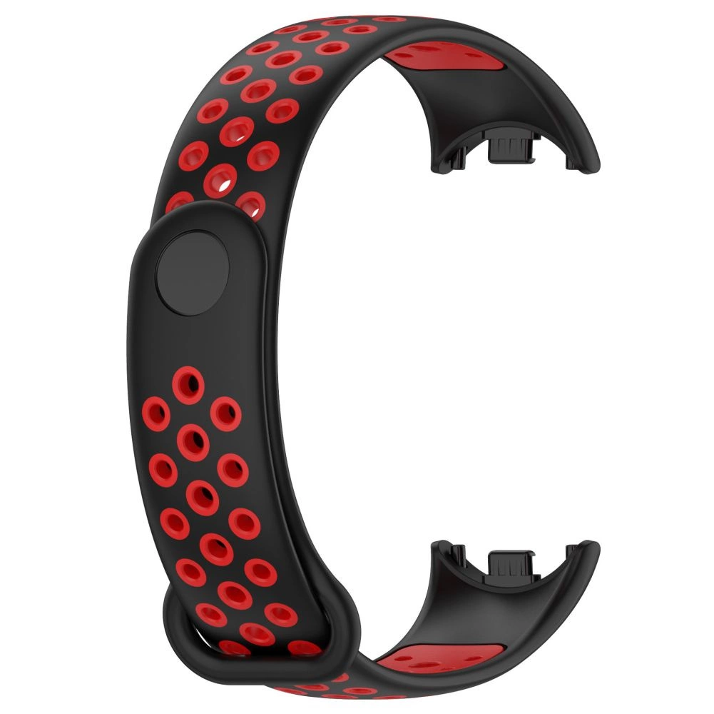 Tech-Protect SoftBand Strap for Xiaomi Smart Band 8 / 8 NFC - Black and Redeng