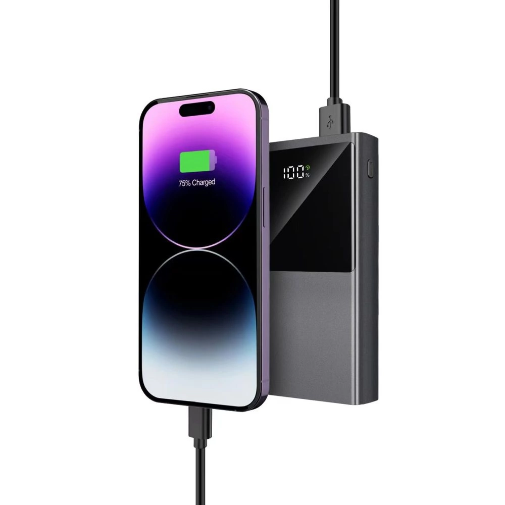 Powerbank Tech-Protect PB13 20000mAh 22.5W 2x USB-A / USB-C / Lightning with USB-C / USB-A cable - grayeng