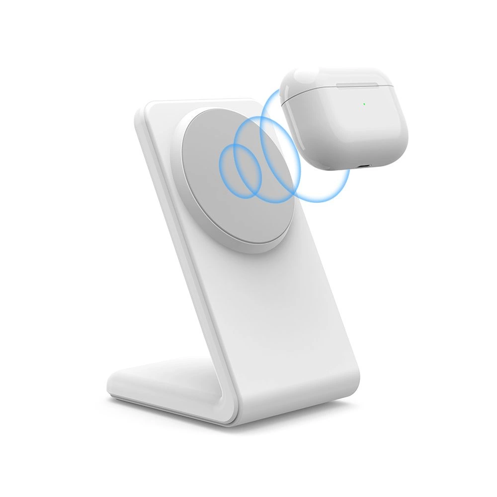 Tech-Protect QI15W-A23 MagSafe 15W inductive charger in the form of a stand - whiteeng