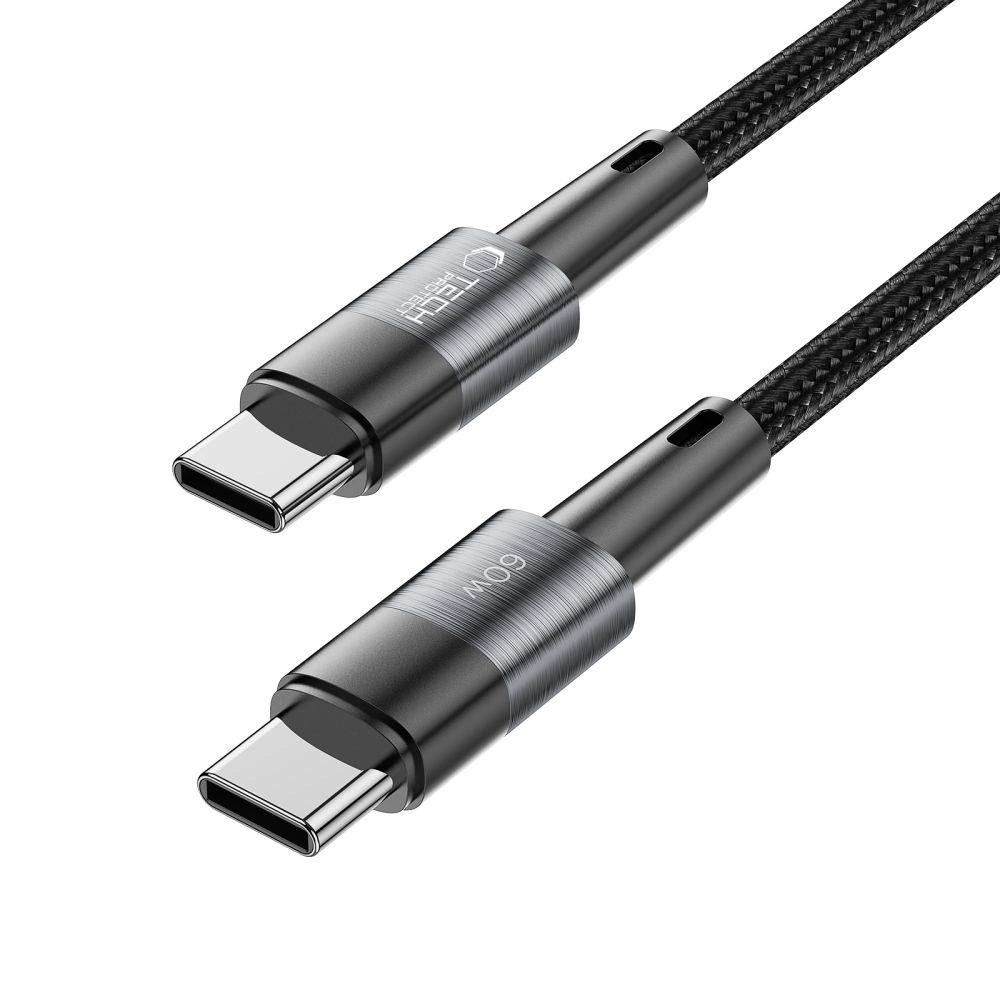 Tech-Protect UltraBoost USB-C / USB-C PD Cable 60W 3A 0.25m - Grayeng