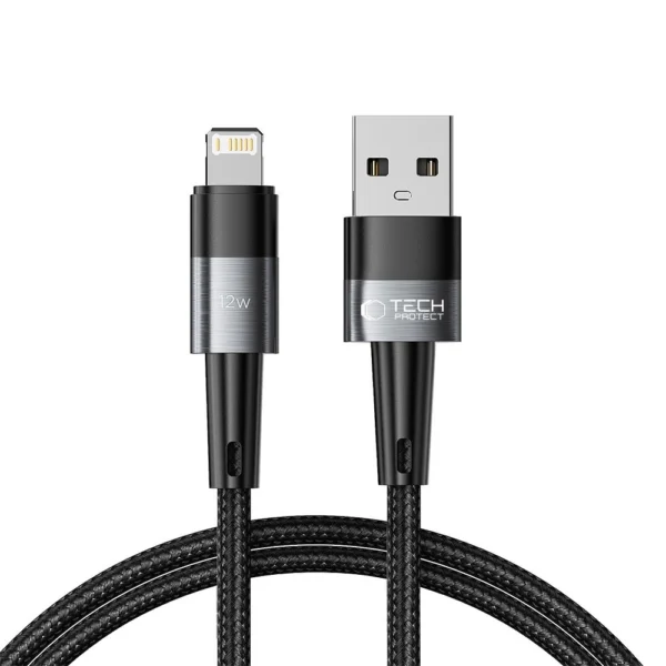 Tech-Protect UltraBoost Lightning / Lightning cable 12W 2.4A 1m - grayeng