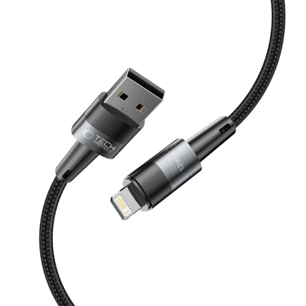 Tech-Protect UltraBoost Lightning / Lightning cable 12W 2.4A 1m - grayeng
