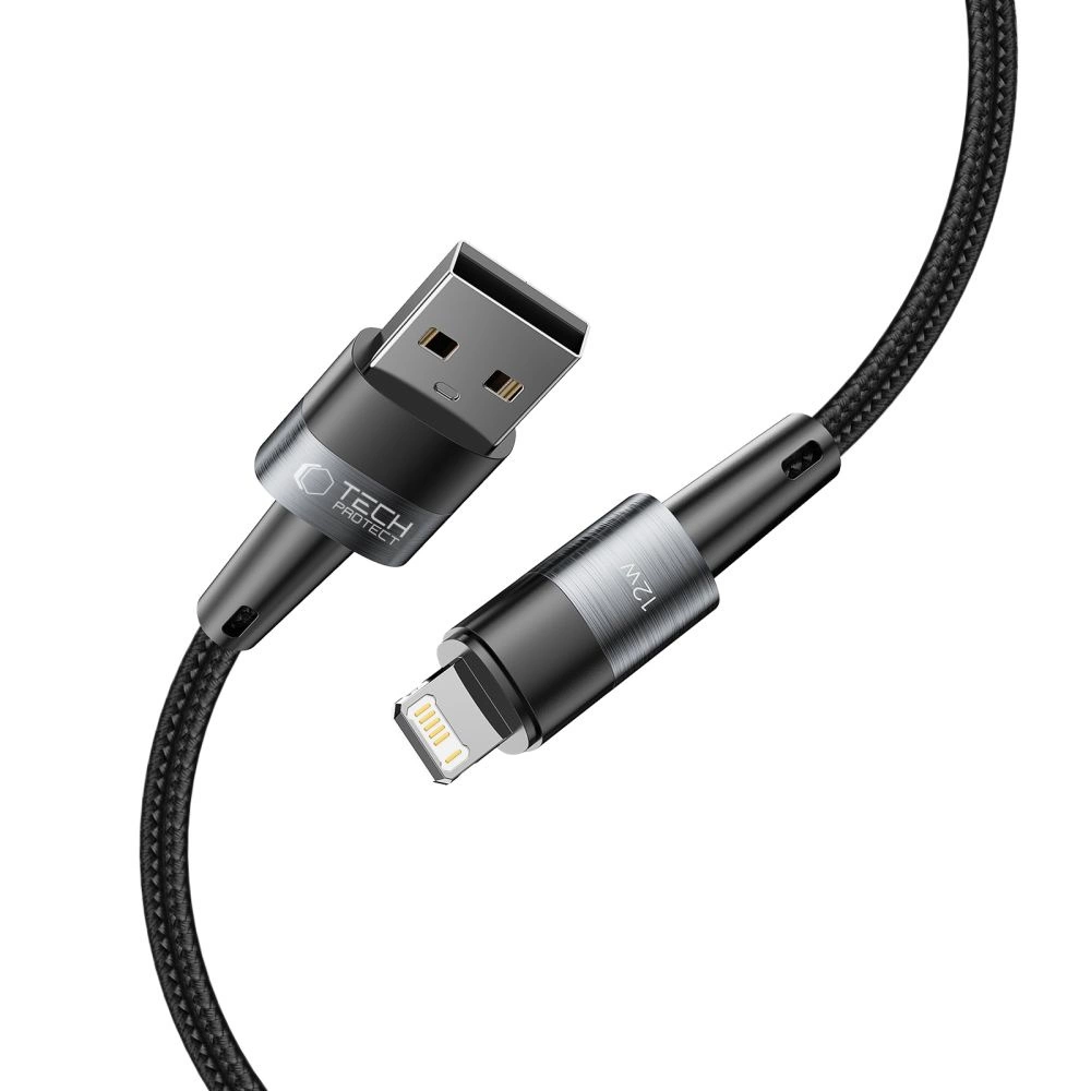 Tech-Protect UltraBoost Lightning / Lightning cable 12W 2.4A 1m - grayeng