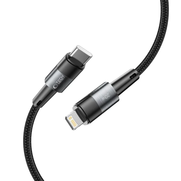 Tech-Protect UltraBoost Lightning / USB-C PD cable 20W 3A 1m - grayeng