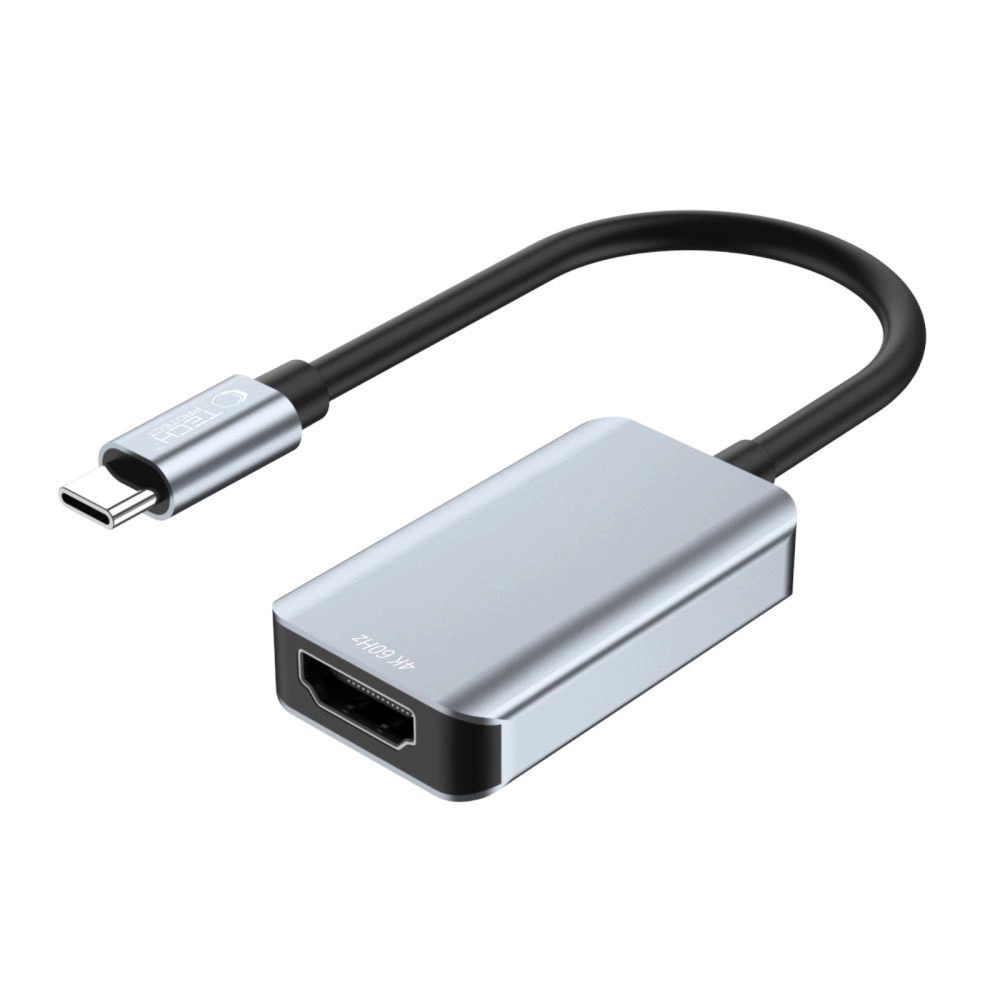Tech-Protect UltraBoost USB-C (Male) / HDMI (Female) 4K 60Hz Adapter - Blackeng