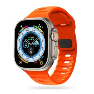 Tech-Protect IconBand Line Strap for Apple Watch 4 / 5 / 6 / 7 / 8 / 9 / SE / Ultra 1 / 2 (42/44/45/49 mm) - Orangeeng
