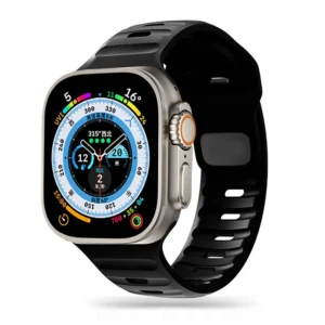 Tech-Protect IconBand Line for Apple Watch 4 / 5 / 6 / 7 / 8 / 9 / SE / Ultra 1 / 2 (42/44/45/49 mm) - blackeng