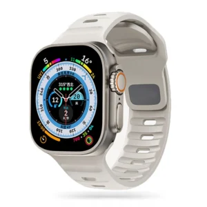 Tech-Protect IconBand Line Strap for Apple Watch 4 / 5 / 6 / 7 / 8 / 9 / SE / Ultra 1 / 2 (42/44/45/49 mm) - Beigeeng