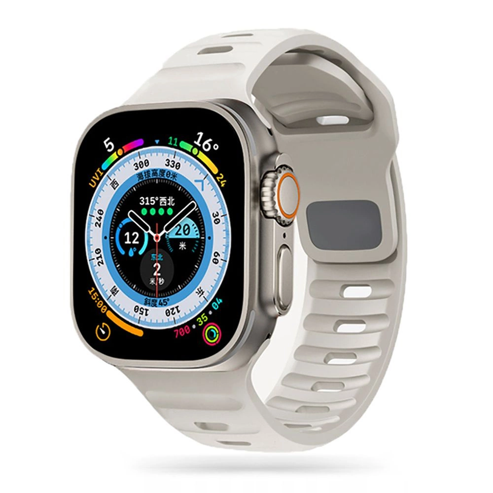 Tech-Protect IconBand Line Strap for Apple Watch 4 / 5 / 6 / 7 / 8 / 9 / SE / Ultra 1 / 2 (42/44/45/49 mm) - Beigeeng