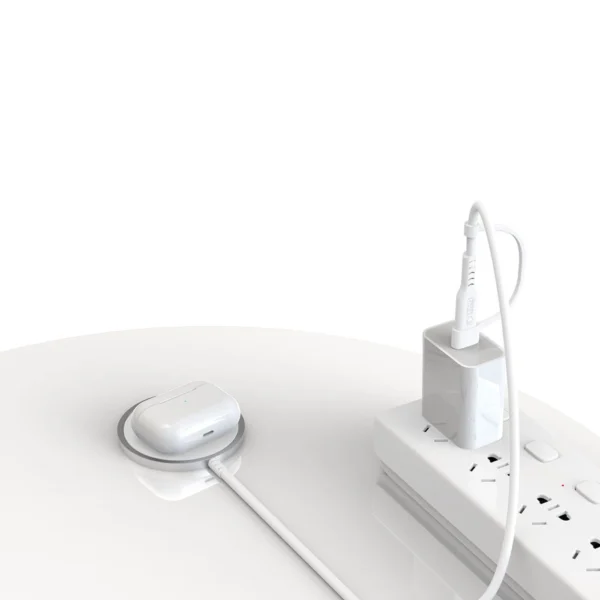 Tech-Protect QI15W-A25 MagSafe 15W Inductive Charger with USB-A / USB-C Cable - Whiteeng