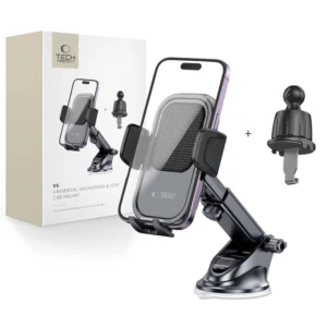 Tech-Protect V6 Car Phone Holder for Cockpit/Air Vent - Blackeng