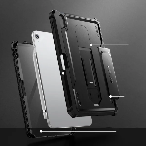 Tech-Protect Kevlar Pro Case for iPad 10.9" 2022 - Blackeng