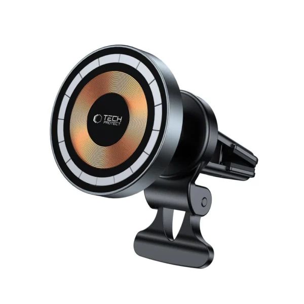 Tech-Protect MM15W-V5 Car Phone Holder with MagSafe 15W Inductive Charger for Air Vent - Blackeng