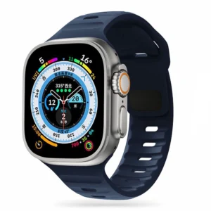 Tech-Protect IconBand Line Strap for Apple Watch 4 / 5 / 6 / 7 / 8 / 9 / SE / Ultra 1 / 2 (42/44/45/49 mm) - Navy Blueeng