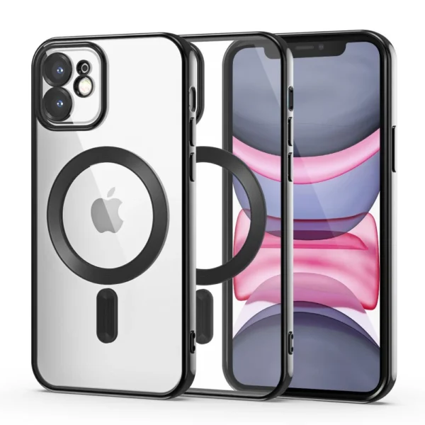 Tech-Protect MagShine Line MagSafe case for iPhone 11 - blackeng